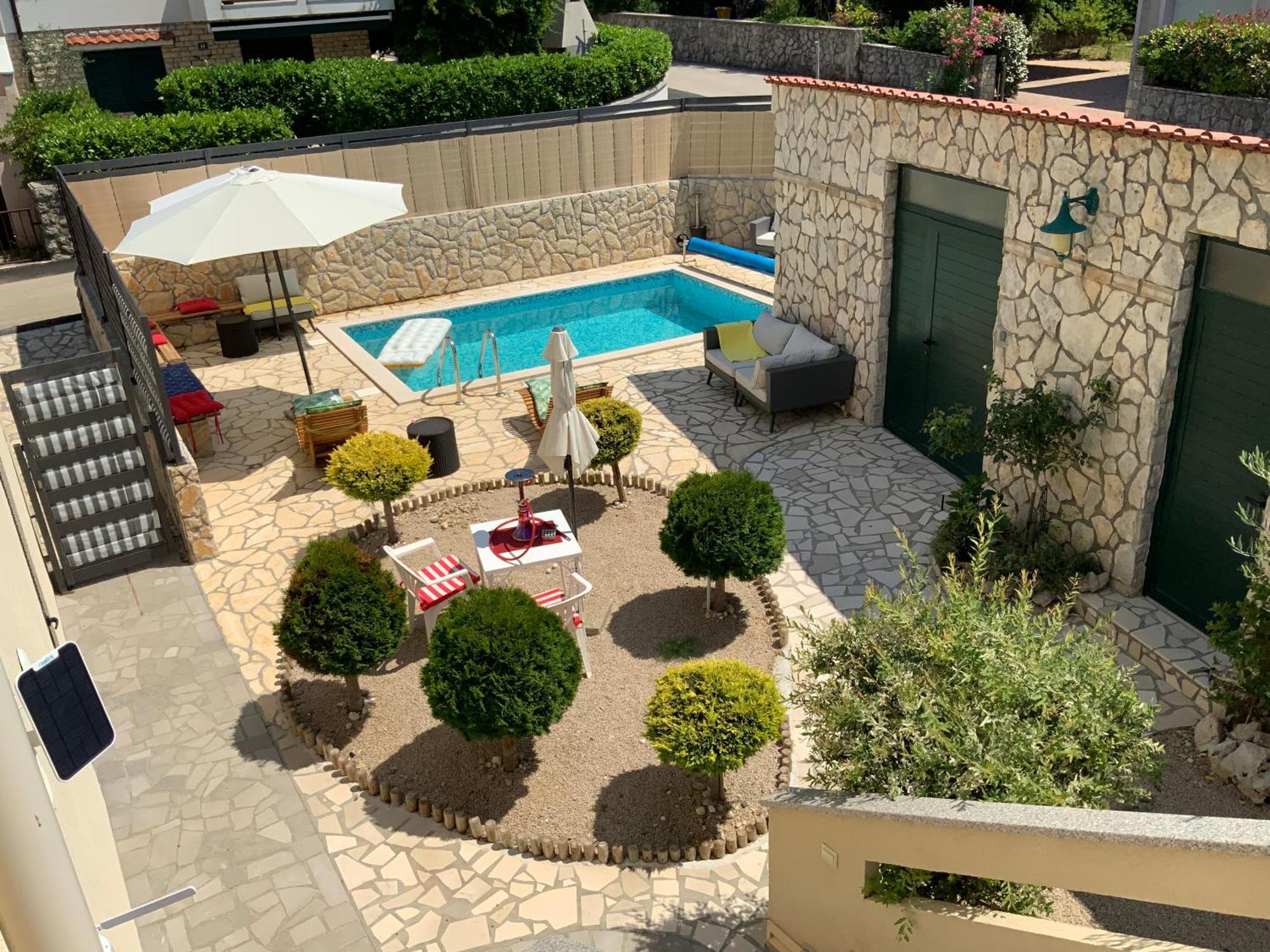 Villa Evamar, Island Krk 普纳特 外观 照片