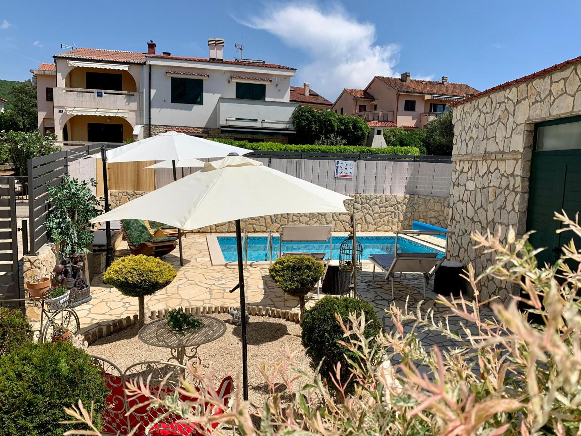Villa Evamar, Island Krk 普纳特 外观 照片