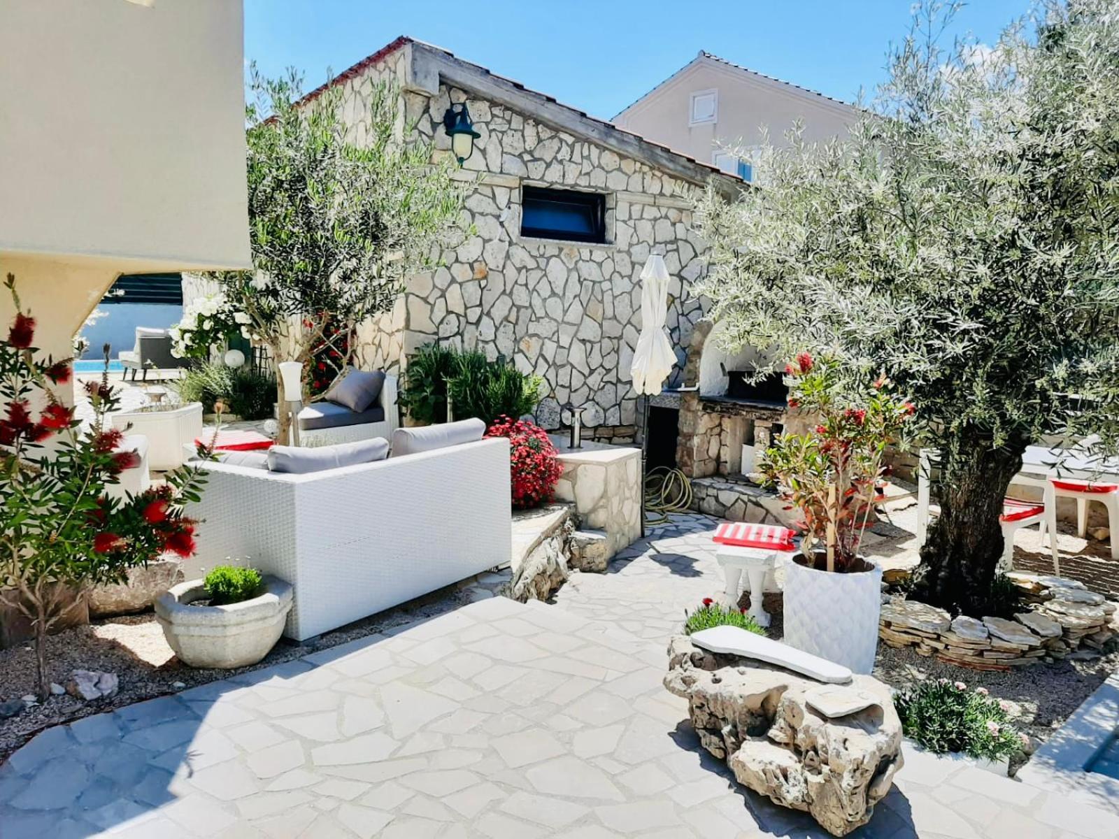 Villa Evamar, Island Krk 普纳特 外观 照片