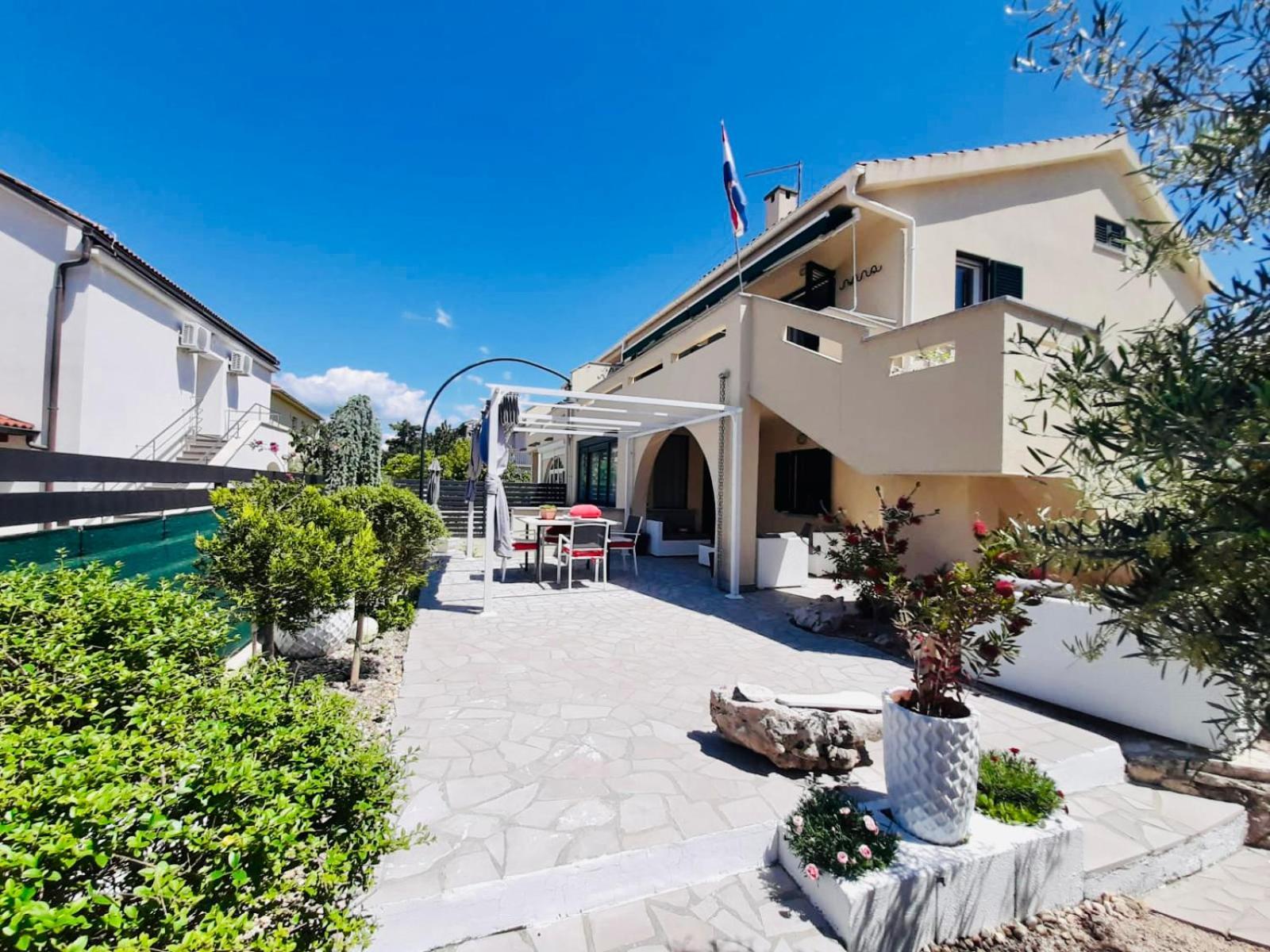 Villa Evamar, Island Krk 普纳特 外观 照片